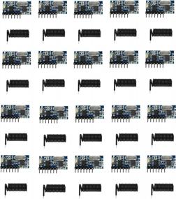 img 4 attached to Wireless 433MHz RF Module Receiver With 4 Channel Output – QIACHIP RX480E (20 Pcs)