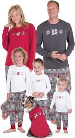 img 4 attached to Family Pajamas - Nordic Print Christmas Pajamas by PajamaGram