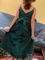 img 1 attached to Glamulice Bridesmaid Wedding Pageant Dresses Girls' Clothing for Dresses review by Vickie Rad