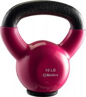 vinyl coated, solid cast iron kettlebells with protective bottom - perfect for professional training logo