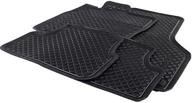 🚗 volkswagen rubber floor mats set - 5ge061500b041, front and rear coverage logo