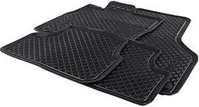 img 2 attached to 🚗 Volkswagen Rubber Floor Mats Set - 5GE061500B041, Front and Rear Coverage