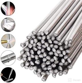 img 1 attached to 🔥 100Pcs Easy Melt Aluminum Welding Rods: Low Temperature Flux Core Solution | 1/16in x 13in