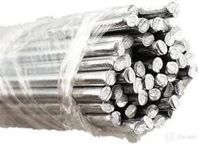 img 3 attached to 🔥 100Pcs Easy Melt Aluminum Welding Rods: Low Temperature Flux Core Solution | 1/16in x 13in