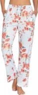 women's plaid pajama pants with pockets, maxmoda comfort pj bottoms s-xxl logo