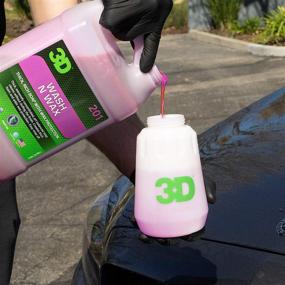 img 2 attached to 3D Wash N Wax Car Wash Soap - pH Balanced, Easy Rinse, Scratch Free Soap with Wax Protection - Ultimate 1 Gallon Solution for a Pristine Car Shine