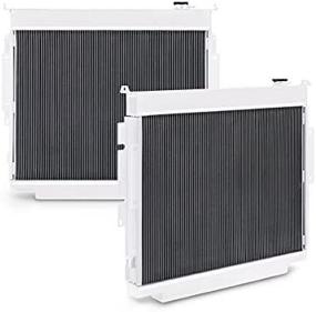 img 1 attached to 🔥 Mishimoto MMRAD-F2D-83 Performance Aluminum Radiator for Ford 6.9 7.3 Powerstroke 1983-1994: Enhanced Cooling Solution