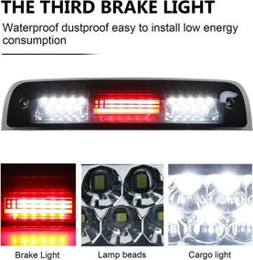 img 2 attached to Tresound 3Rd Third Brake Light For 2009-2017 Dodge Ram 1500 2500 3500 Cargo Light LED High Mount Lamp (Smoked Lens)