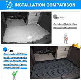 img 1 attached to All Weather TPO Rear Cargo Liner for Buick Encore 2013-2019/ Chevrolet Trax 2014-2022 – Perfect Fit for Poverty