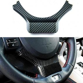 img 4 attached to Carbon Fiber Steering Wheel Lower