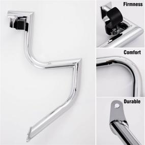 img 3 attached to Silver Kinglemc Highway Crash Bar Engine Guard for 2006-2021 Kawasaki Vulcan 900 VN900 Classic Custom