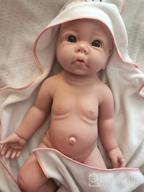 картинка 1 прикреплена к отзыву 👶 Vollence Реалистичная силиконовая кукла с полным телом - 23-дюймовая кукла-новорожденная девочка, не виниловая кукла-реборн от Troy Caldwell