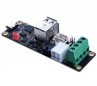 bigtreetech u2c v1.1 adapter board supports can bus connection, with 3 can output interface logo