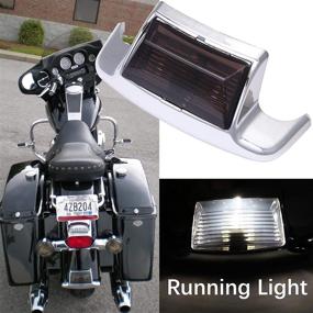 img 3 attached to 🚦 Enhanced Safety & Style: Smoke Lens Rear Fender Tip LED Light for Electra Glide & Heritage Softail Classic (1980-2013 FLH models)