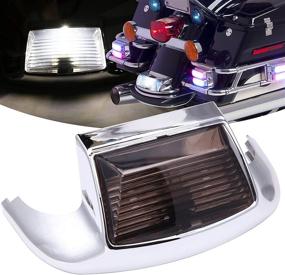 img 4 attached to 🚦 Enhanced Safety & Style: Smoke Lens Rear Fender Tip LED Light for Electra Glide & Heritage Softail Classic (1980-2013 FLH models)