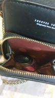 img 1 attached to Compact Crossbody Phone Purse For Women With Credit Card Slots - Small Messenger Handbag Wallet review by Antonio Gonzalez