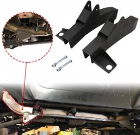 img 3 attached to Jeep Wrangler TJ 1997-2006 Front Trail Arm Repair Kit For Driver And Passenger