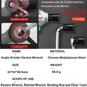 img 2 attached to ZUPIIY Grinder Electric Remover Аксессуары