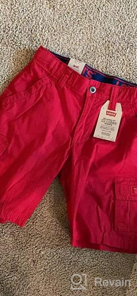 img 1 attached to 🩳 Functional and Stylish Levis Westwood Cargo Shorts for Boys - Steel Shorts Collection review by Albert Lee