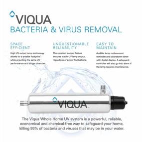 img 2 attached to Clean Drinking Water Made Easy: VIQUA IHS12-D4 Home Plus UV Water System (12 GPM, 3/4 Inch)