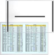 5-pack 11" x 17" magnetic storesmart frames for lean / 5s / six sigma - hpp11x17m-lean-5 logo