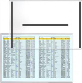 img 2 attached to 5-Pack 11" X 17" Magnetic StoreSMART Frames For Lean / 5S / Six Sigma - HPP11X17M-LEAN-5