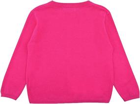 img 1 attached to 👶 Ncycullo Baby Girls Cotton Cardigans: Cozy Long Sleeve Crewneck Sweaters for Little Girls with Button Detail