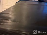 img 1 attached to DIYAH 3D Black Carbon Fiber Film Twill Weave Vinyl Sheet Roll Wrap DIY Decals - 120" X 60" / 10FT X 5FT review by Mike Fedd