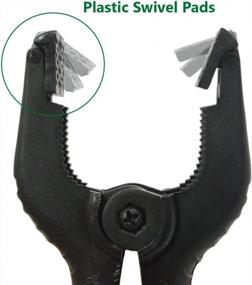 img 2 attached to Set Of 10 Spring Clamps With High-Quality Nylon Material, 4.25 Inches In Length (1.5-Inch Jaw Opening And 1.25-Inch Throat Depth), Perfect For Various Applications - APL1321