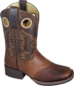 img 2 attached to 👢 Boys' Smoky Mountain Western Boots - Shoes for Children at Boots