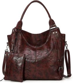 img 4 attached to Angel Kiss Handbags Shoulder Crossbody Women's Handbags & Wallets : Satchels