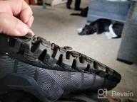 img 1 attached to Men's Black Flash Reebok ZigWild Fashion Sneakers review by Mike Pearson