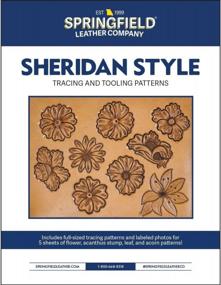 img 4 attached to 🤠 Sheridan Style Tooling & Tracing Pattern Pack: Unleash Your Creativity and Master Western Leatherworking Techniques