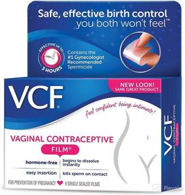 img 1 attached to 🎥 Vaginal Contraceptive Film (VCF) - 9 Pack of Individually Sealed Films