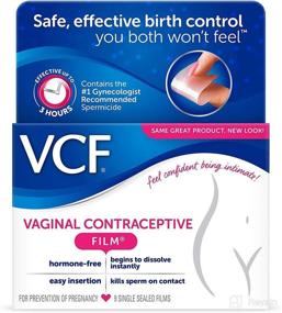 img 4 attached to 🎥 Vaginal Contraceptive Film (VCF) - 9 Pack of Individually Sealed Films