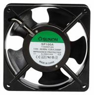 sunon sp100a-1123xst.gn: high-performance 115v ac tube axial fan in 120x120x38mm size with sleeved bearing logo