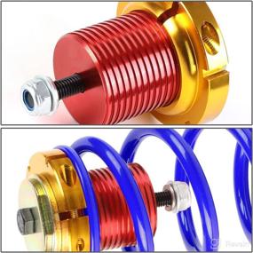 img 3 attached to DNA Motoring COIL-HC12SI-BL Suspension Coilover Sleeve Kit [For 12-15 Honda Civic]