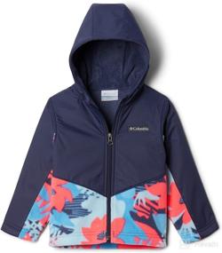 img 3 attached to 👧 Steens Mountain Overlay Hoodie for Girls by Columbia: Stylish Comfort for Outdoor Adventures