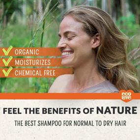 img 2 attached to EcoLove - Natural Sulfate Free Shampoo, Chemical Free, Vegan & Cruelty Free Shampoo, Natural Dry Shampoo For Women, Organic Carrot And Pumpkin Shampoo, No SLS Or Parabens, 17.6 Oz