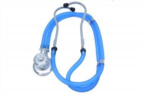 img 1 attached to Sprague Rappaport Stethoscope Kit - Dual Head Adult + Free Storage Case, Sheers, Penlight & Measuring Tape