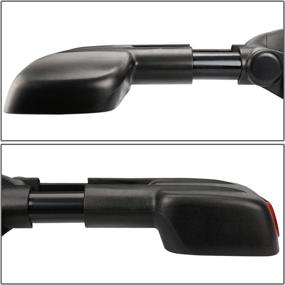 img 3 attached to 🔥 Upgraded Powered Heated Towing Side Mirrors w/ Turn Signal Compatible With 03-06 Silverado, Suburban, Avalanche, Sierra, Yukon by DNA Motoring