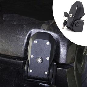 img 3 attached to YeSeHow Hood Latch Kit: Anti-Theft Hood Lock for Jeep Wrangler JL/Gladiator JT - 2018-2021 Compatible