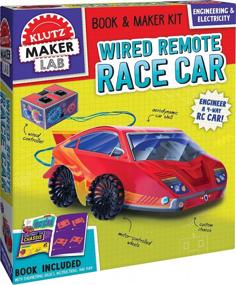 img 4 attached to Experience The Thrill Of Racing With Klutz Wired Remote Race Car Maker Lab STEM Kit
