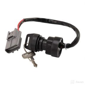 img 4 attached to SUKECA Ignition Key Switch For Yamaha Grizzly 350 YFM350 550 YFM550 660 YFM660 Kodiak 450 700 YFM700 700K 2002-2021 Big Bear 400 YFM400FB ATV 5KM-82510-00-00 28P-82510-00-00 3B4-82510-00-00 2003 2004