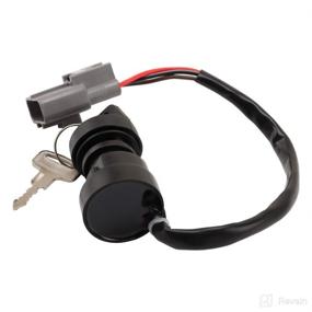 img 1 attached to SUKECA Ignition Key Switch For Yamaha Grizzly 350 YFM350 550 YFM550 660 YFM660 Kodiak 450 700 YFM700 700K 2002-2021 Big Bear 400 YFM400FB ATV 5KM-82510-00-00 28P-82510-00-00 3B4-82510-00-00 2003 2004