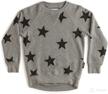 nununu crewneck sweatshirt toddler cotton apparel & accessories baby girls best in clothing logo