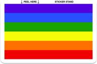 pride rainbow bumper sticker decal logo