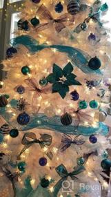 img 5 attached to Добавьте блеска своей рождественской елке с помощью Sattiyrch 20-каратного небьющегося золотого рождественского шара