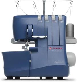 img 4 attached to 🧵 SINGER Making The Cut S0230 Serger, 4-Thread, Differential Feed, 1300 SPM Sewing Machine - Simplified Serger, Blue