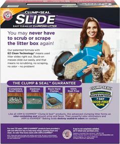 img 3 attached to 🧹 Effortless Cleanup Guaranteed with Arm & Hammer Platinum Slide Clumping Cat Litter for Multiple Cats